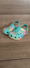 Crocs Marbled Clogs Iconic Comfort Children Size 8 206838 Unisex
