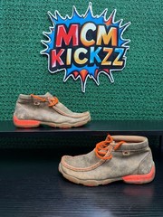 Twisted X Kids‘ Bomber and Orange Chukka Driving Moccasins YDM0006