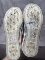 POLO Ralph Lauren Big Kid Harbour Multicolor Plaid Sneaker US 4.5 UK 4 EUR 36