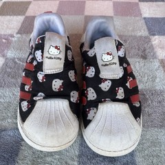 Size 10c – Adidas Hello Kitty Superstar 360 Shoes-Preschool GY9214