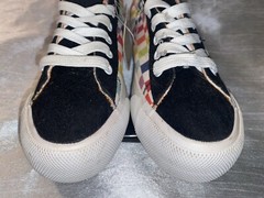 Mudd Rainbow Checker Pattern Sneakers Multicolored Size 7 Racing