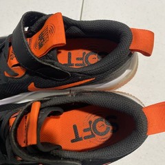 Nike Explore Next Nature ‚Black White Orange‘ DC5861-001 Tennis Shoes Size 1.5Y