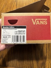 VANS Mountain Edition Size 6.0 Toddler