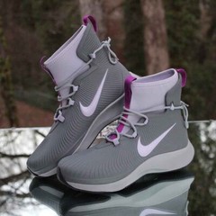 Nike Binzie Boot Smoke Grey Size 5Y Violet Frost BQ5380-003