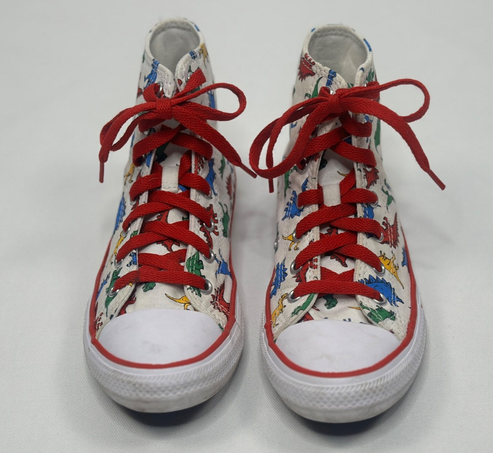 Converse All-Star DINOVERSE Chuck Taylor High Tops Dinosaur Shoes Size 3