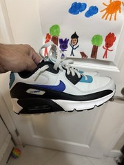 Nike Air Max 90 LTR “Hyper Blue” Youth Size 5Y / Women’s 6.5 CD6864-003