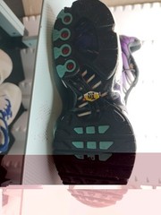 Nike Air Max Plus Gradient Purple Black Aurora Hyper Violet GS shoes 5Y. S6