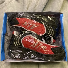 Air Wave Size 4 Wheel Roller Shoes, Black and Red, New In Box
