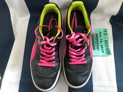 Puma Gv Special Jr Black Pink Sneaker Lace Youth Big Kids Shoes 344765 Size 5.5
