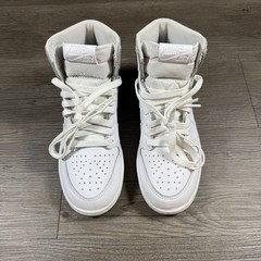 Air Jordan (GS) 1 Retro High OG „PERFORATED WHITE“ 2017 – Size 4Y – 575441 100