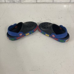 Crocs Classic Legos Black Slip On Clogs Baby Toddler Size C 4/5