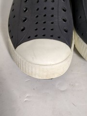 Native Shoes Jefferson Child Black Shell White Toe Sneakers Little Kid 13
