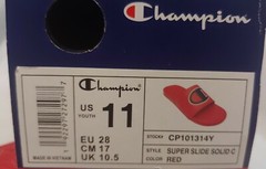 Bnib Champion Youth Slide Red