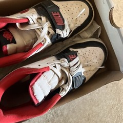 Nike Air Jordan Legacy 312 Low GS Size 7Y Fire Red Wolf Gray Black CD9054-160