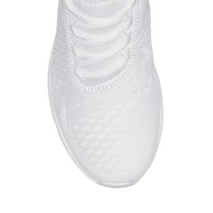 Nike Air Max 270 White Metallic Silver 943345-103 Size 4Y-7Y Boys Kids Women New