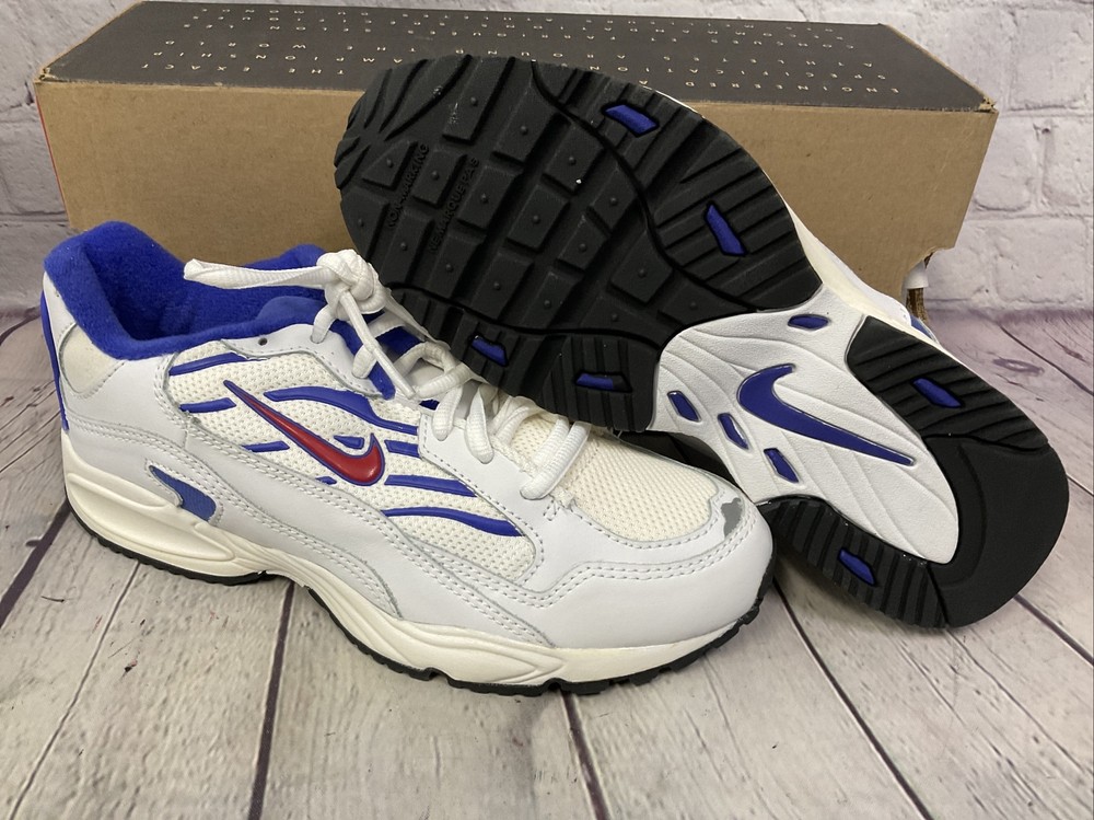 Nike Converge Triax JR Youth Athletic Shoes Size 6 White Blue New Other With Box