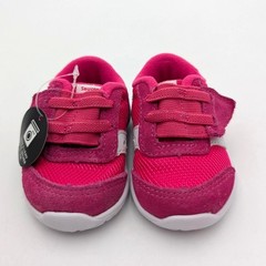 Saucony S-Jazz Crib Sneaker Hook & Loop Kids Baby Pink/White Size US1M EU17