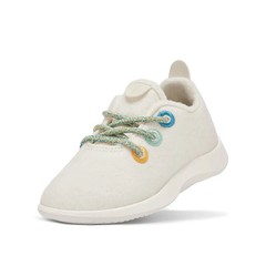 NEW Allbirds Smallbirds Wool Runner Shoes – Natural / Multicolor – Kids Size T13