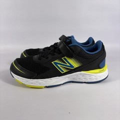 New Balance Bungee Boy’s Size 3 Medium Running Shoes Lace Up Slip On NEW