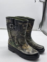 Magellan Outdoors Boots Kids Size 2 Multicolor Camo Rain Rubber Realtree Hunting