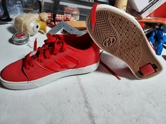 Heelys Sneakers Racer 20 / HE100764 Red and White Size Yth 6