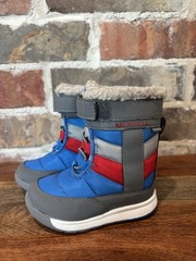 Merrell Select Grip M Alpine Puffer Water Proof Youth Snow Boots Size 5M Blue