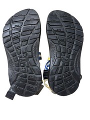 Chaco Z/1 EcoTread STAKES Outdoor Water SANDALS, kids Sz 12 BLUE & YELLOW