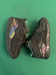 Jordan 8 Retro Tinker Air Raid TD Toddler Size 10c Black Shoe Sneaker 305360-004