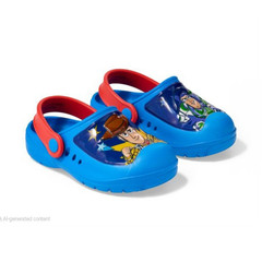 Crocs Toy Story Kids Blue Clog Sandals Woody Buzz Lightyear Rubber Slip-On