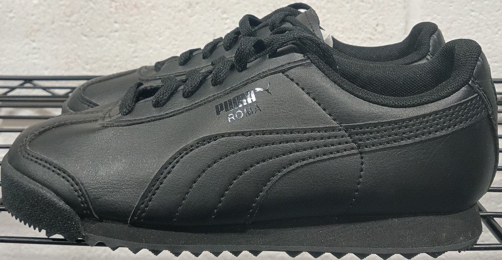 Little Kid’s Puma Roma Basic Black/Black (PS) (361594 12) – 1.5
