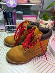 Timberland Premium Junior Wheat 6″ Classic Waterproof Boot Nubuck 12909