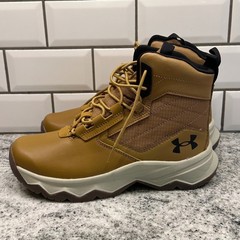 Under Armour Kids Stellar G2 6 Inch Boots Tan Youth Size 7Y Waterproof