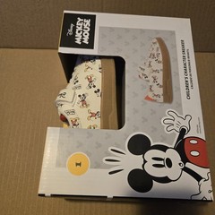 Disney Mickey Mouse Character White Sneakers Children Size 1