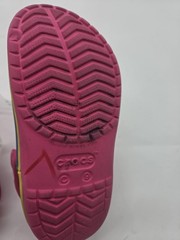 Crocs Kids Child Shoe Clogs, Size C 9 Paradise Pink