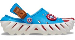 Marvel x Crocs Captain America Super Hero Echo Clogs Kids Sz J6 NEW