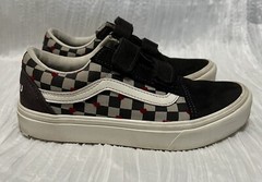 VANS Autism Acceptance Comfycush Old Skool V Juniors Shoes – GRAY…Black Size 3