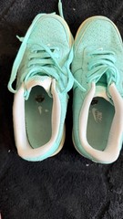 Nike Air Force 1 Low Aqua Croc Texture Youth 5Y Women’s 6.5 EU 37.5 Shoes