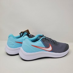 Nike Star Runner 3 Smoke Grey Magic Ember DA2776-007 GS Size 4Y