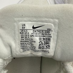 Nike Star Runner 4 Triple White Running Sneaker Shoes Youth Size 5y DX7615-100