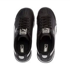 Little Kid’s Puma Roma Basic Black/White-Silver (361594 01)