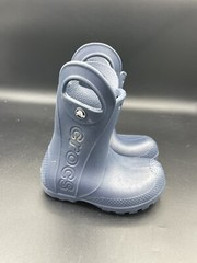 Unisex Crocs Kids’ Handle It Rain Boot (12803) Navy Size C8