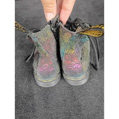 Dr. Martens 1460 Pascal J Kids Rainbow Metallic Scaly Suede Boots Size 11 US