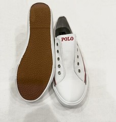 POLO RALPH LAUREN, RALLYE RF101509 JUNIOR SNEAKERS, JUNIOR SIZE 7= WOMEN’S 8.5