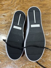 Sperry Top-Sider YG50797 Bahama Black/Black Dot Boat Shoes Youth Kids US 2.5 M
