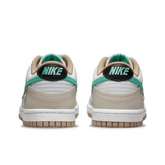 Nike Dunk Low Split Seam White Tan Mint GS Kids DX6063-131 New Authentic