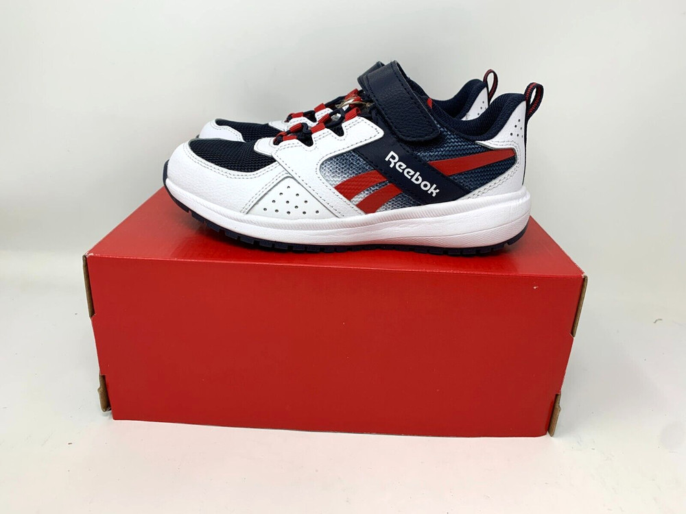 Reebok Road Supreme 2 Preschool 2 Running Shoe White Boy/Girl 8.2in Kids Sneaker