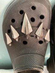 READ: Crocs Black Panther Wakanda Forever All Terrain Blk Clogs Kids Size J 5
