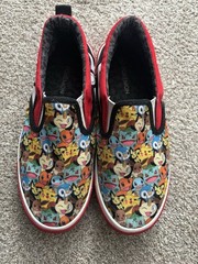 Kids Licensed Pokémon Character Slip On Shoes Size 4