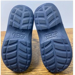 Crocs Handle It Rain Boot Navy Blue Kids Size C13 Waterproof Pull On Shoes