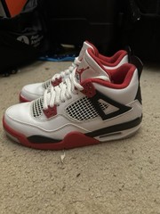 Size 6 (GS) – Jordan 4 Retro OG 2020 Low Fire Red